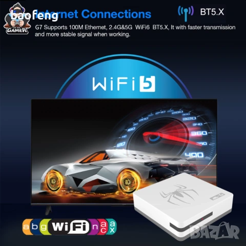 Нов 4GB Ram , 128gb Gaming TV Box Нова G7 Android 16 и 14  40,000 игри 15000 каналаИгрова конзола, снимка 18 - Други игри и конзоли - 53524160