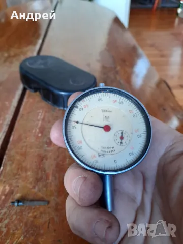 Стар индикаторен часовник,вътромер #3, снимка 5 - Антикварни и старинни предмети - 48868929
