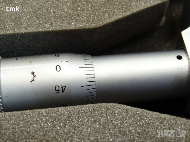микрометричен дълбокомер Mitutoyo 128-101, 0-25mm, снимка 5 - Резервни части за машини - 35321646