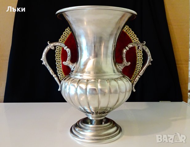 Ваза от калай в стил Ампир 1.1 кг. , снимка 9 - Антикварни и старинни предмети - 40777020