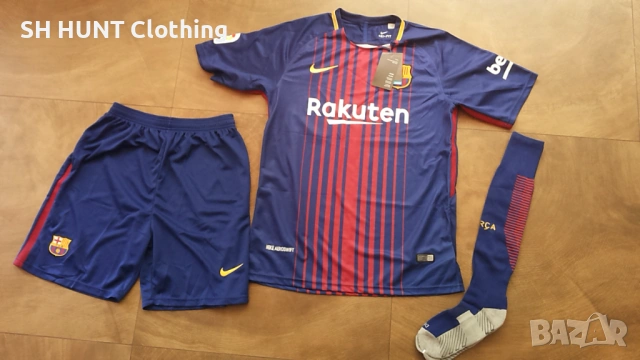 NIKE Fc Barcelona Football Set размер L футболен екип 19-26