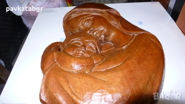 Богородица и Исус Христос, снимка 2 - Икони - 53086682