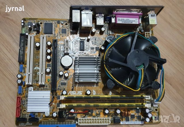 Комплект Asus P5DC-MX/GBL + Dual Core Intel Pentium E2160, снимка 2 - Дънни платки - 35284656