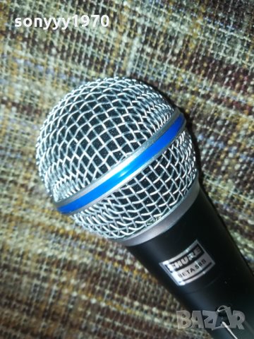 shure beta sm58s 0204211639, снимка 7 - Микрофони - 32399357