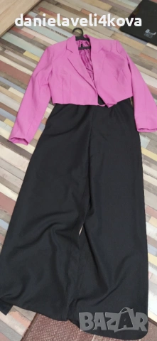 Съчетание от панталон и късо сако