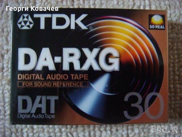 DAT касета TDK DA-RXG 30, снимка 1 - Други - 43352258