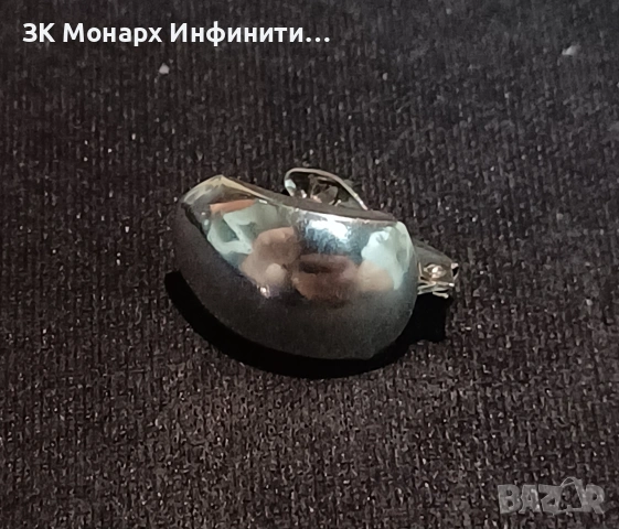 сребърна обеца 