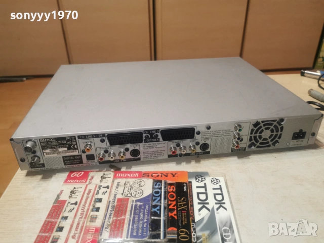 SONY RDR-HX710 HDD/DVD RECORDER-ВНОС SWISS 2801262139, снимка 11 - Плейъри, домашно кино, прожектори - 53262738