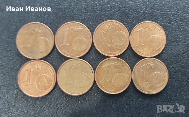 Монети евро центове ., снимка 2 - Нумизматика и бонистика - 32753884