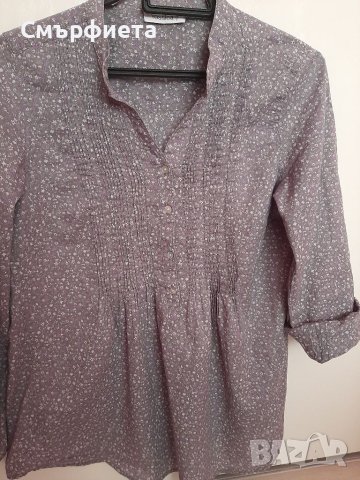 Дамска лека блузка/ризка размер 38 , снимка 6 - Ризи - 40699863