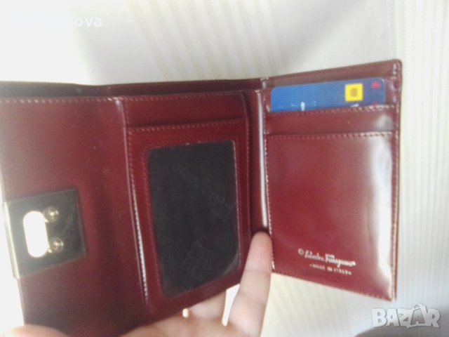 Salvatore Ferragamo. Made in Italy. Уникален портфейл, снимка 2 - Портфейли, портмонета - 33537706