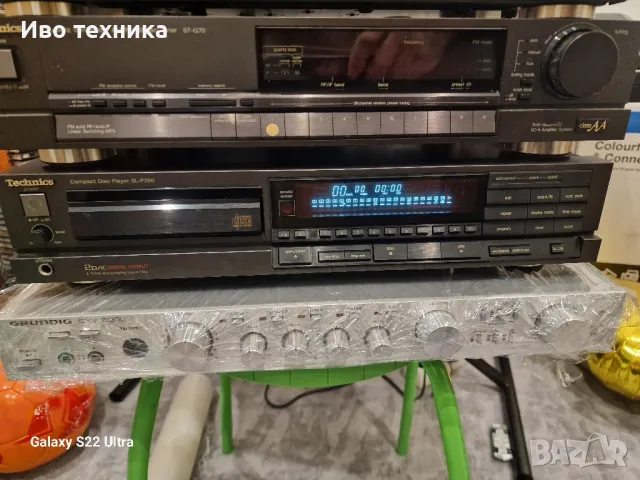 technics tuner ST-G70 technics equalizer SH-GE70 technics CD player SL p350, снимка 3 - Ресийвъри, усилватели, смесителни пултове - 50436932