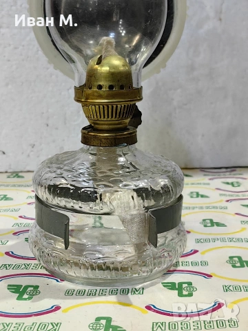 Стара газена лампа - неизползвана , снимка 3 - Антикварни и старинни предмети - 53450750