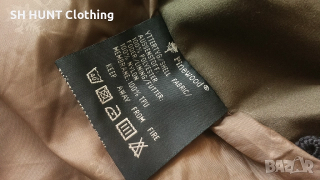 PINEWOOD WATERPROOF BREATHABLE Jacket размер XL за лов яке водонепромокаемо - 1702, снимка 14 - Екипировка - 52851895
