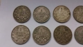 Лот сребърни монети от 1 лев 1882,1891,1912 и 1913 година - 10 броя, снимка 3