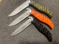 Руски сгъваем нож НОКС Финка-С, дизайн А.Бирюков - ЧЕРЕН, снимка 7