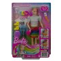 BARBIE Кукла Barbie® Leopard Rainbow hair (GRN81), снимка 1 - Кукли - 40249032