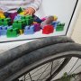 Чифт 28 цола шосейни капли за велосипед колело Shimano wh r 501, снимка 2