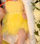 Рокля с пера за бебе , снимка 1 - Бебешки рокли - 40756671