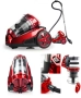 Прахосмукачка без торба Royalty Line RL-BSCM1400.60, 850W, 3 литра, HEPA филтър, Циклон, Червен, снимка 9
