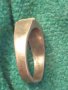 Пръстен стар бронзов 58701, снимка 4