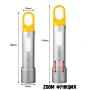 Мощен LED фенер къмпинг преносима лампа USB зареждане за риболов палатка туризъм аварии автомобил, снимка 10