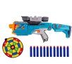 Синьо оранжево оръжие и 12 куршума от пяна, снимка 1