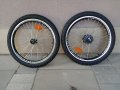 Продавам колела внос от Германия капли и гуми AHINO 20 цола, снимка 1 - Части за велосипеди - 33344559