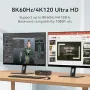 Нов 8K60Hz KVM Switch за 2 Монитора и 2 Компютъра HDMI 4 USB Устройства, снимка 6