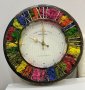 Часовник с естествен скандинавски мъх, снимка 1 - Стенни часовници - 40102804