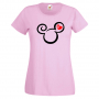 Дамска тениска Mickey Head Love Мини Маус,Микки Маус.Подарък,Изненада,, снимка 5