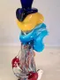 голям стъклен клоун Murano , снимка 6