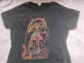 Slayer дамска metal / метъл оригинална тениска от САЩ 90-те години, снимка 5