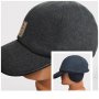 Мъжка шапка с козирка и ушанки от плат, снимка 1 - Шапки - 43409954
