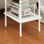 HOMCOM Модерна странична маса на 2 нива с отделение за съхранение, снимка 7