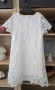 Нова детска рокля - бяла дантела 5-6 години , снимка 2