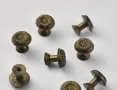 Бронзов обков дръжки за мебели 10 бр., снимка 4