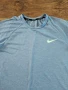 Nike swim Men's Heathered Short-Sleeve - страхотна мъжка тениска M, снимка 3