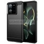 Xiaomi 13T Pro Противоударен Силиконов Гръб - Карбон, снимка 1 - Калъфи, кейсове - 43035443