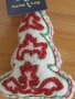 Автентична текстилна коледна играчка от филц с казахски национални мотиви, снимка 2