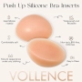 Силиконови вложки за сутиен Vollence, вложки за сутиен с повдигащ ефект, XXL, снимка 2