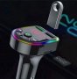 RGB FM Трансмитер MP3 Bluetooth MicroSD Блутут Музика, снимка 2
