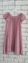 Розова солей рокля H&M 4-6г., снимка 1 - Детски рокли и поли - 35599481