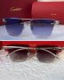 Cartier 2022 дамски слънчеви очила, снимка 1 - Слънчеви и диоптрични очила - 35536191