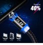 USB магнитен кабел за бързо зареждане iPhone microUSB Type-C, снимка 9