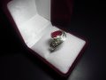 Сребърни пръстени,висулки,обеци,Гривни със Естествени Скъпоцени Камъни, снимка 6