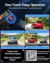 Нова Dash Cam 4K предна и 1080P задна камера, WiFi, нощно виждане, 170° ъгъл, снимка 5