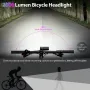 Ултра ярка LED светлина за велосипед с дислей, Фар 2000lum/2000mAh USB, снимка 12