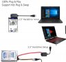 USB Кабел за връзка към диск 2.5"/3.5" SATA/IDE HDD/DVD/SSD + Гаранция, снимка 2