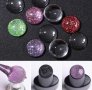 24 бр Мостри Мострени точки палитра за лакове лак самозалепващи за шише шишенца шишета, снимка 4
